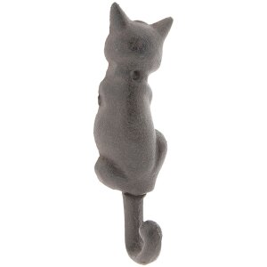 Gancho de pared Cat 6Y3045 marrón 5x3x17 cm
