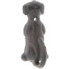 Gancho de pared Perro 6Y3046 marrón 5x4x10 cm