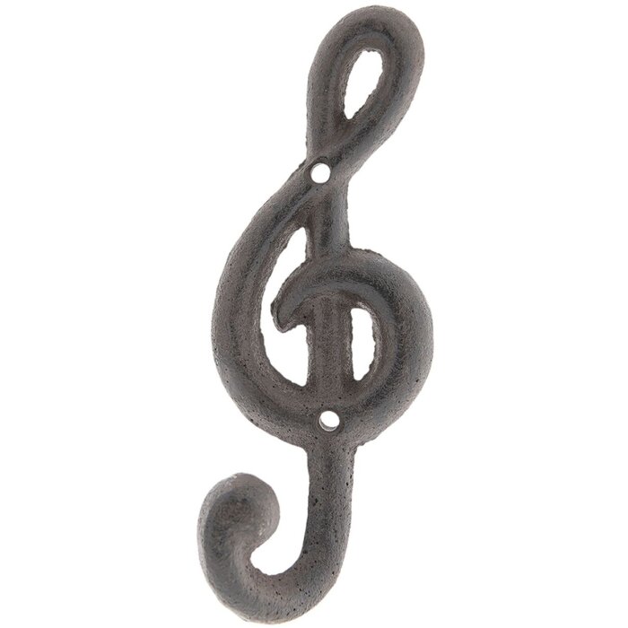 Gancho de pared Clef 6Y3048 marrón 6x5x17 cm