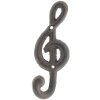 Gancho de pared Clef 6Y3048 marrón 6x5x17 cm