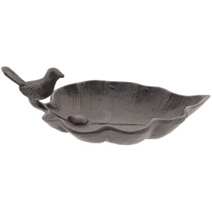 Comedero para pájaros 6Y3181 marrón 26x15x8 cm