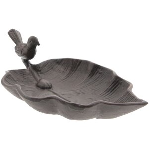 Comedero para pájaros 6Y3181 marrón 26x15x8 cm