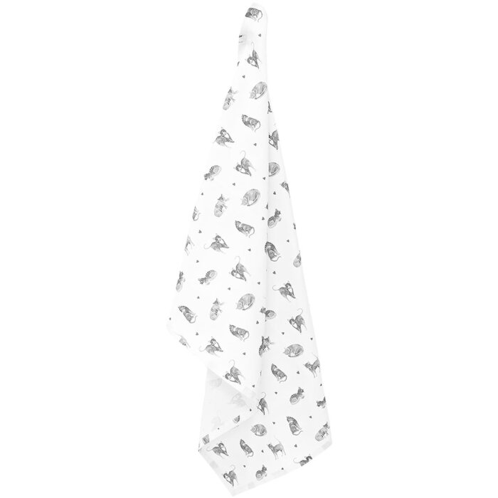 Trapo de cocina CAK42C gris 50x70 cm