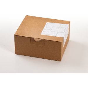 Etiquetas para mercancía en piezas 42x60 mm perforadas sin rosca 1000 unid.