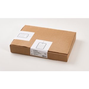 Etiqueta para mercancía en piezas 48x65 mm con...