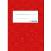 Protector de cuadernillos HERMA DIN A6 rojo forrado