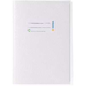 Portada cuaderno PP A5 forrado-blanco