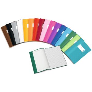 Portada cuaderno PP A5 forrado-blanco