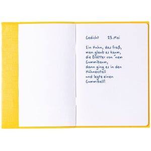 Portada cuaderno PP A5 forrado-amarillo