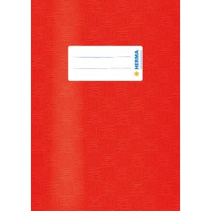 Tapa del cuaderno de ejercicios pp a5 cubierta-rojo