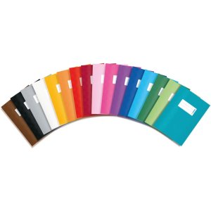 Tapa del cuaderno de ejercicios pp a5 cubierta-rojo