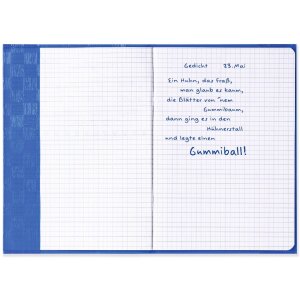 Portada cuaderno PP A5 forrado-azul oscuro