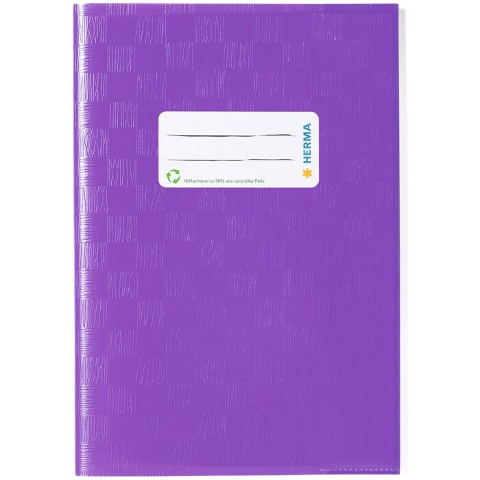 Portada cuaderno PP A5 forrado-morado