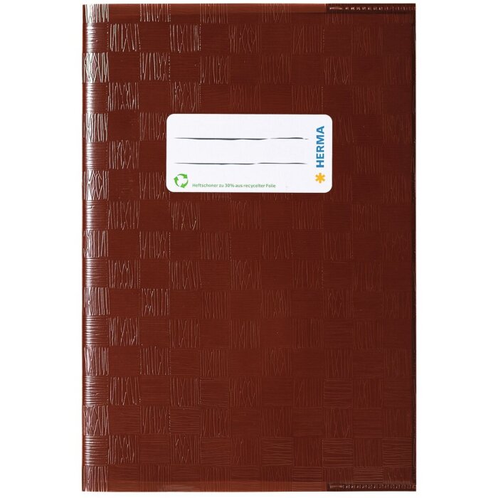 Portada cuaderno PP A5 forrado-marrón