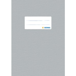 Portada cuaderno PP A5 forrado-gris