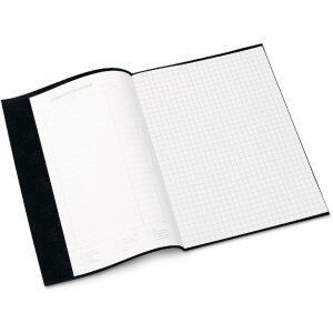 Portada cuaderno PP A5 forrado-negro