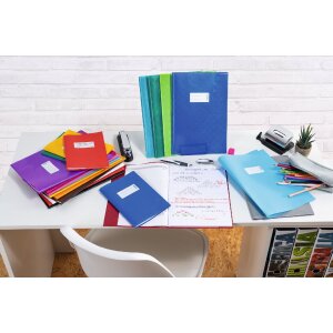 Portada cuaderno PP A5 forrado-rojo vino