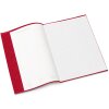 Portada cuaderno PP A5 forrado-rojo vino