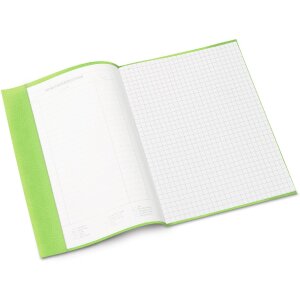 Portada cuaderno PP A5 forrado-verde claro
