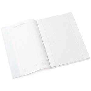 Portada cuaderno PP A4 forrado-blanco