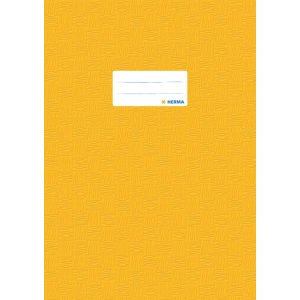 Portada cuaderno PP A4 forrado-amarillo