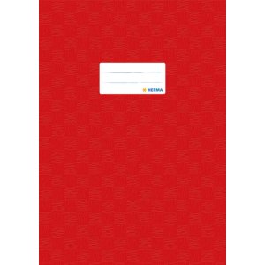Tapa del cuaderno de ejercicios pp a4 cubierta-rojo
