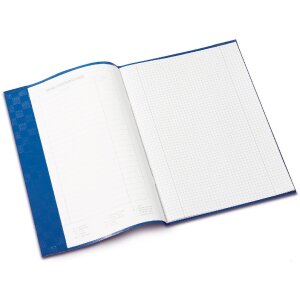 Portada cuaderno PP A4 forrado-azul oscuro