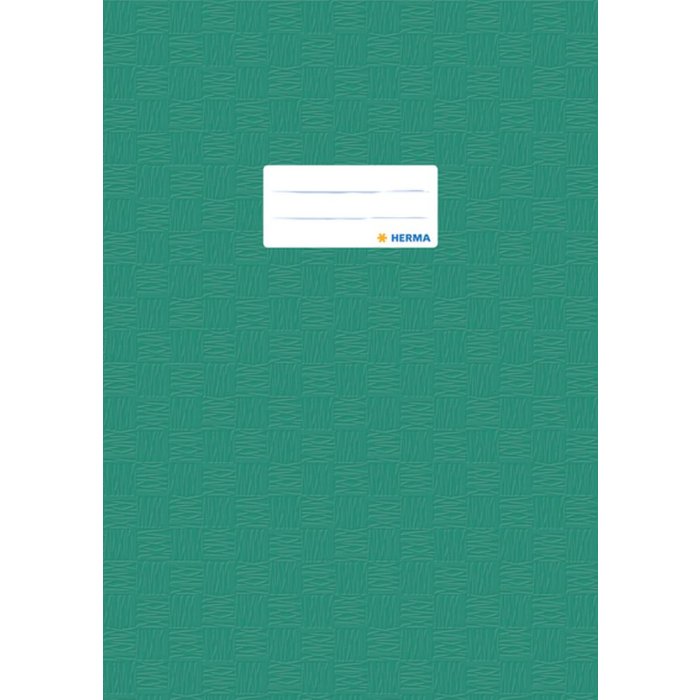 Portada cuaderno PP A4 forrado-verde oscuro