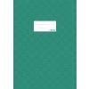 Portada cuaderno PP A4 forrado-verde oscuro