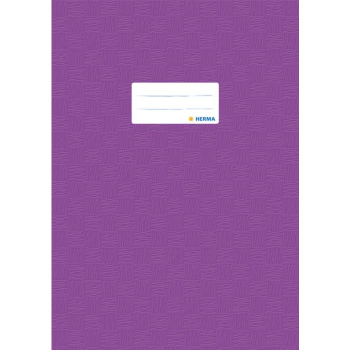 Portada cuaderno PP A4 forrado-morado