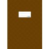 Portada cuaderno PP A4 forrado-marrón