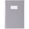 Portada cuaderno PP A4 forrado-gris