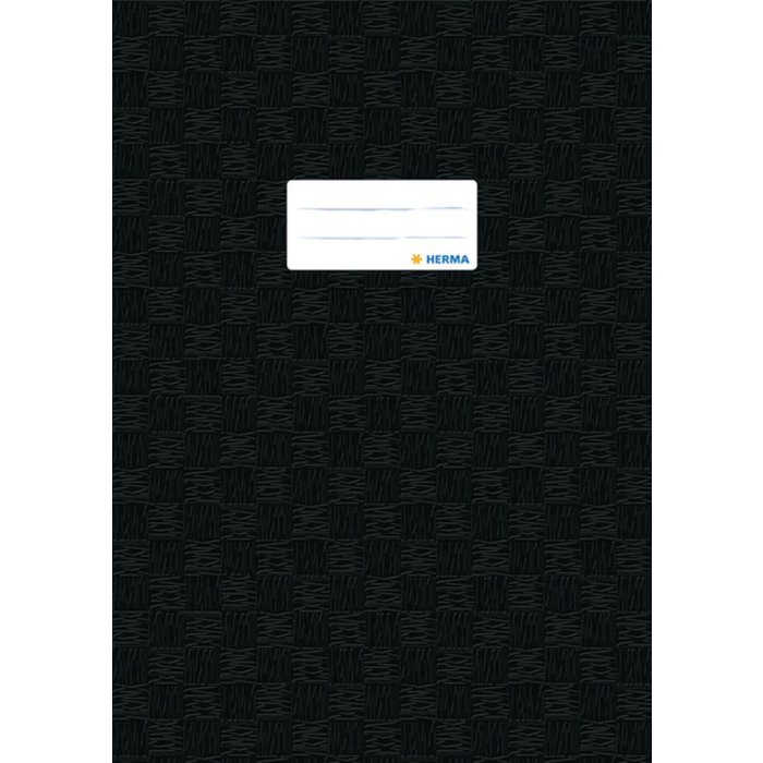 Portada cuaderno PP A4 forrado-negro