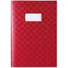 Portada cuaderno PP A4 forrado-rojo vino