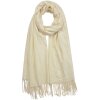 Pañuelo MLSC0378W blanco 70x180 cm