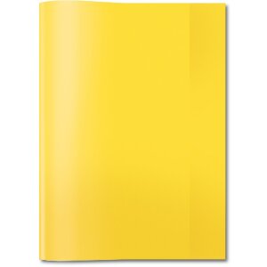Portada cuaderno PP A5 transparente-amarillo