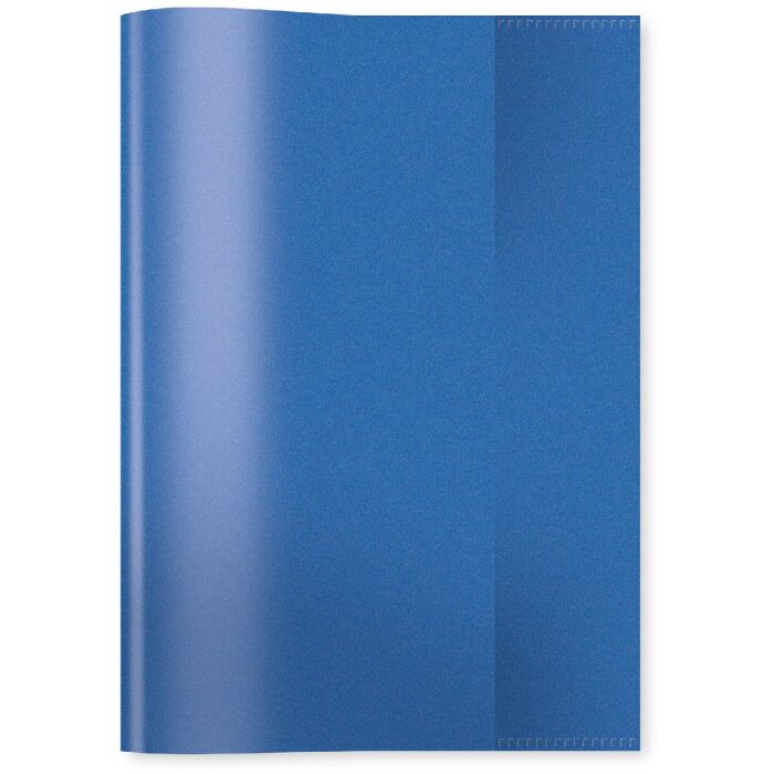 Portada cuaderno PP A5 transparente-azul