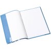 Portada cuaderno PP A5 transparente-azul