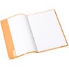 Portada cuaderno PP A5 transparente-naranja