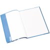 Portada cuaderno PP A4 transparente-azul
