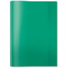Portada cuaderno PP A4 transparente-verde