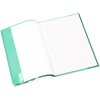 Portada cuaderno PP A4 transparente-verde