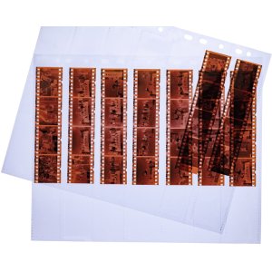 Fundas para negativos HERMA transparentes para tiras de 7 x 5 100 unidades
