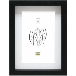 S223K2 Marco de madera negro para enmarcar objetos 30x30 cm