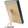 S223K2 Marco de madera negro para enmarcar objetos 30x30 cm