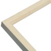 S233H7 Marco de madera color natural con borde exterior gris 24x30 cm