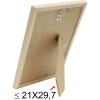 S236H1 Marco de madera en color natural 10x15 cm