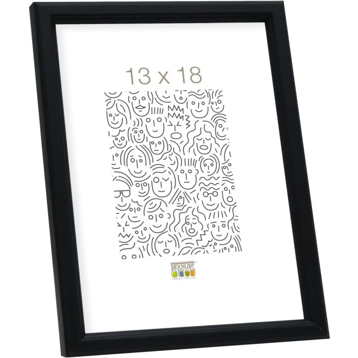 S236K2 Marco de madera negro 30x40 cm