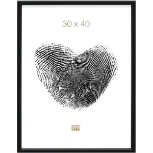 S236K2 Marco de madera negro 30x40 cm