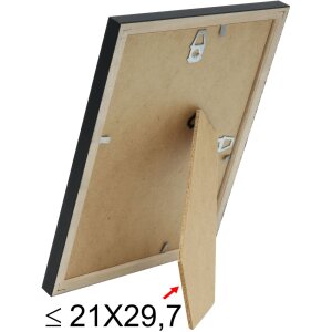 S236K2 Marco de madera negro 30x40 cm